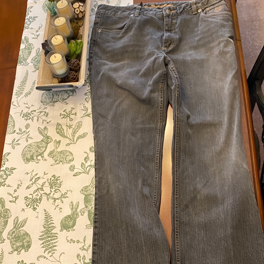 Women’s Harley Davidson Gray Jeans